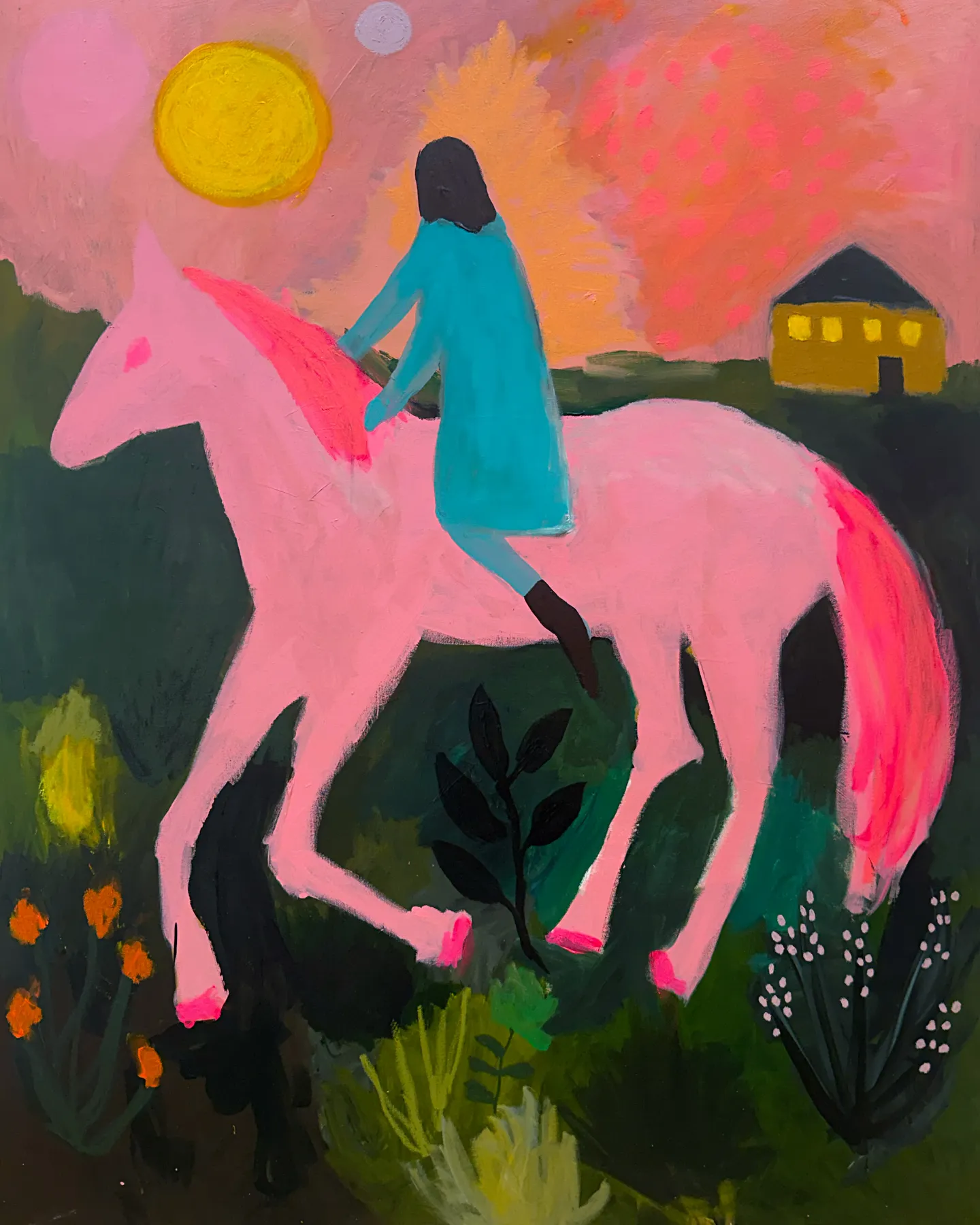 Night ride, Summer