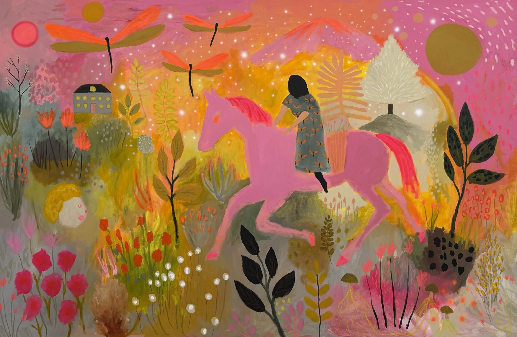 Night ride, hope glows