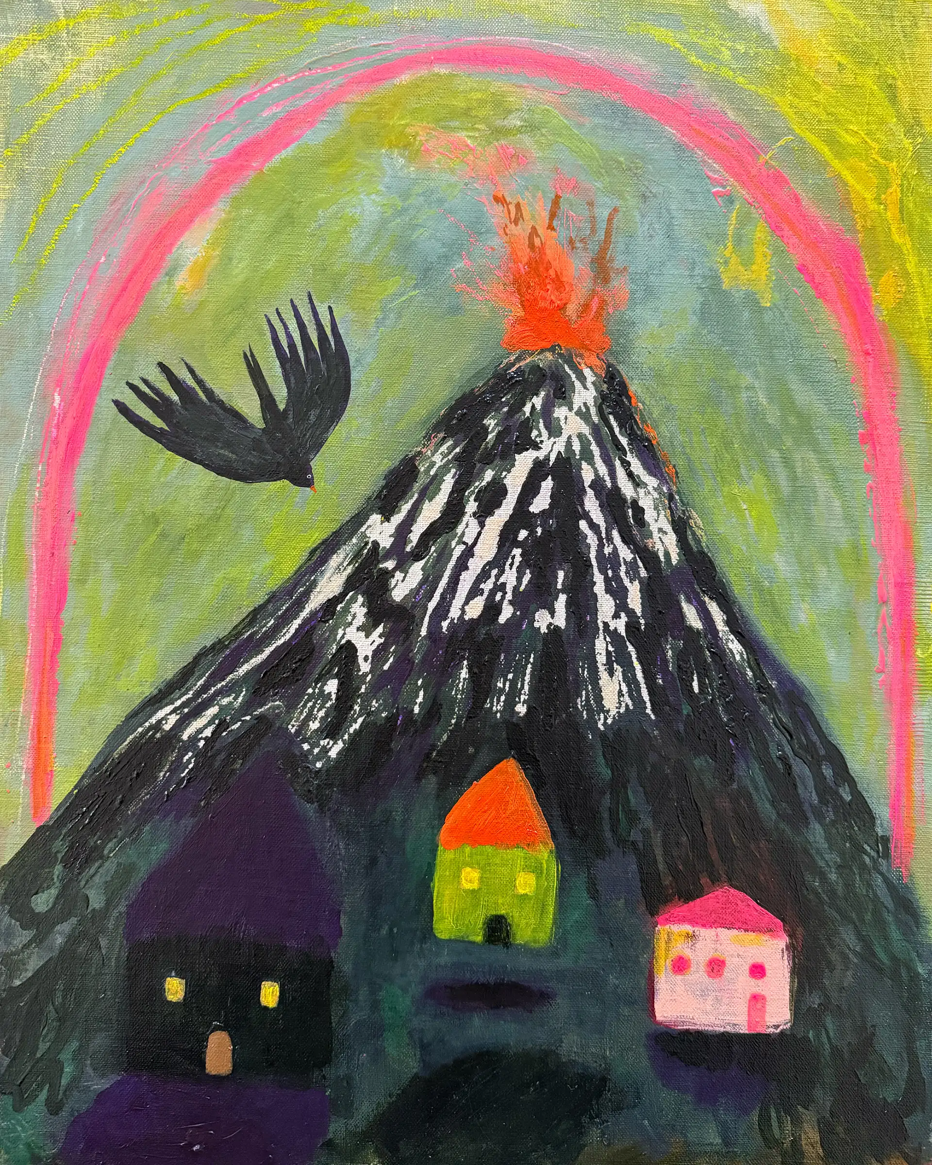 A song for villages and this one house can float