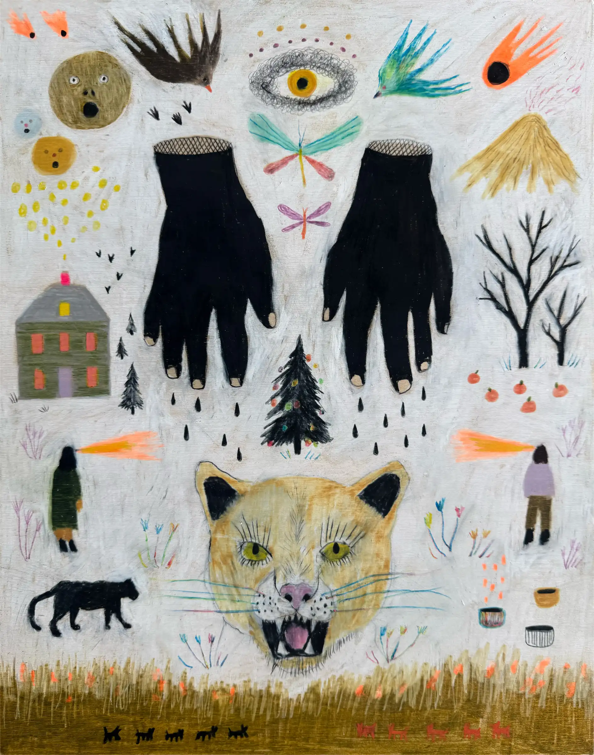 Moon songs for lost panthers No. 2