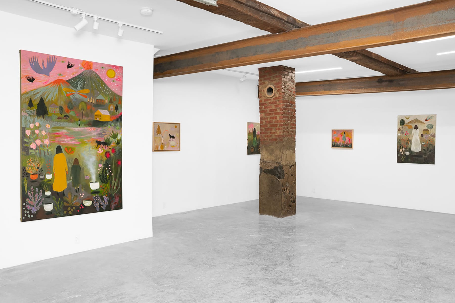 "UNDER PANTHER MOUNTAIN" AT HEADSTONE GALLERY, KINGSTON, NY